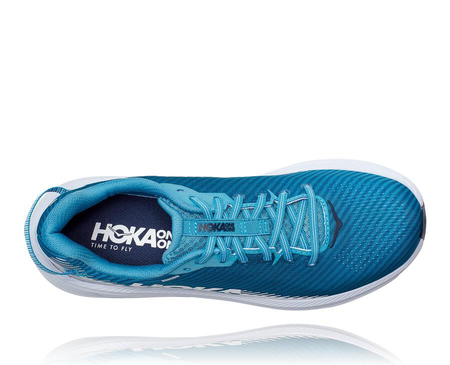 Hoka One One Rincon 2 Löparskor Herr - Blå/Vita - PXVKA-1057